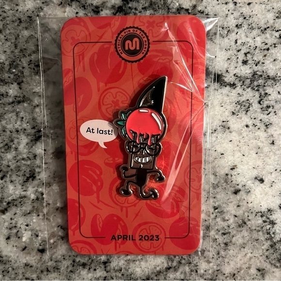 Good Mythical Morning GMM Pin Of The Month Rhett & Link The Human Knife - Picture 1 of 1